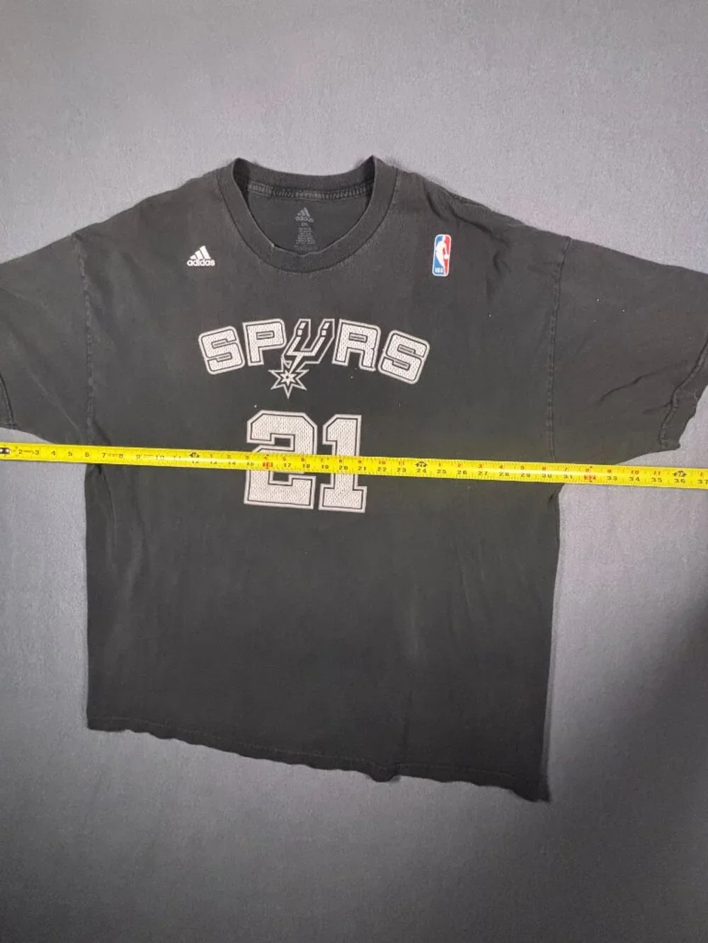 San Antonio Spurs Tim Duncan #21 Adidas tee